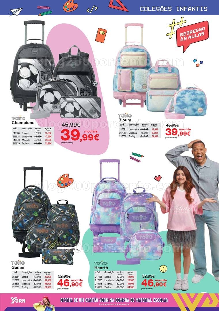 Antevisão Folheto STAPLES Regresso às Aulas Promoções de 17 agosto a 30 setembro